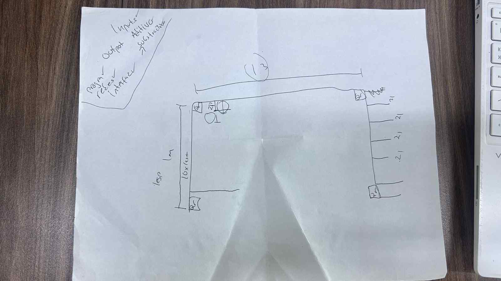 Goal sensor diagram